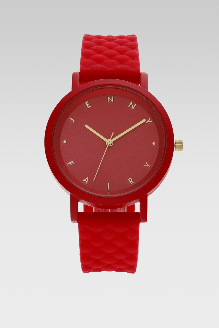 Zegarek Jenny Fairy JF WOMAN WATCH 100415150201 Czerwony