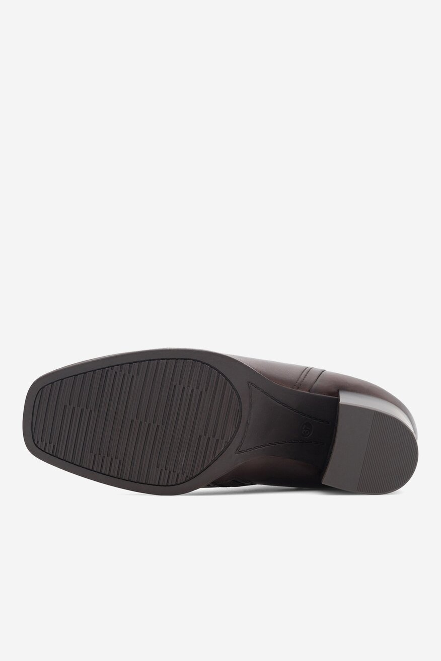 Botki Lasocki WB-GIOIA-05 Brązowy ciemny