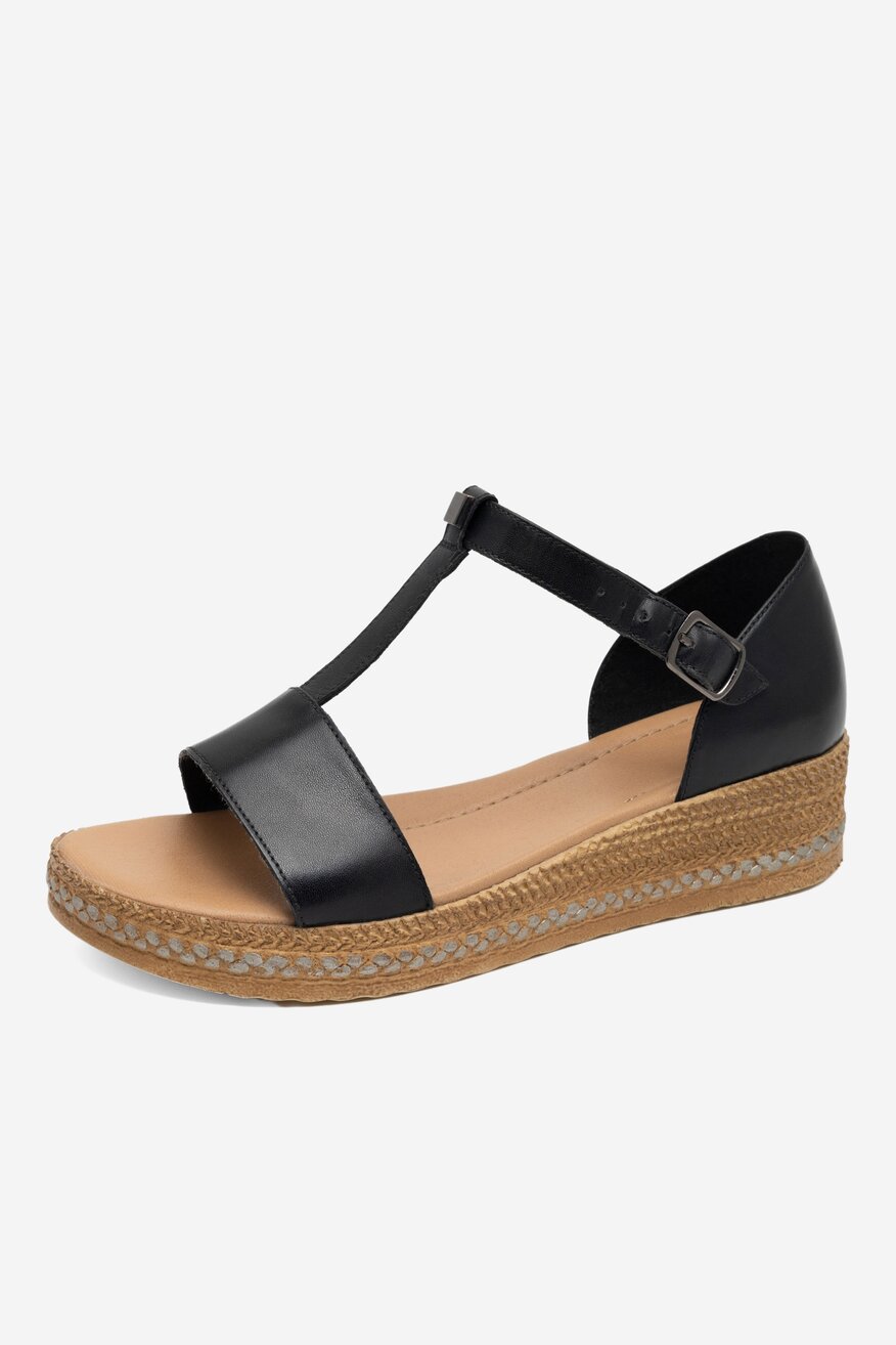 Sandały Sarah Karen WI16-WARKOCZ-05 Czarny
