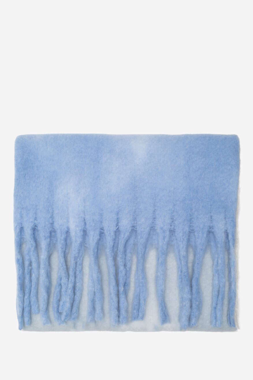 Szalik damski Jenny Fairy 4W4-017-AW23 Niebieski