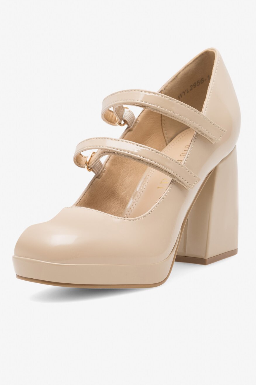 Półbuty Sergio Bardi WYL2956-1Z-SB Beżowy