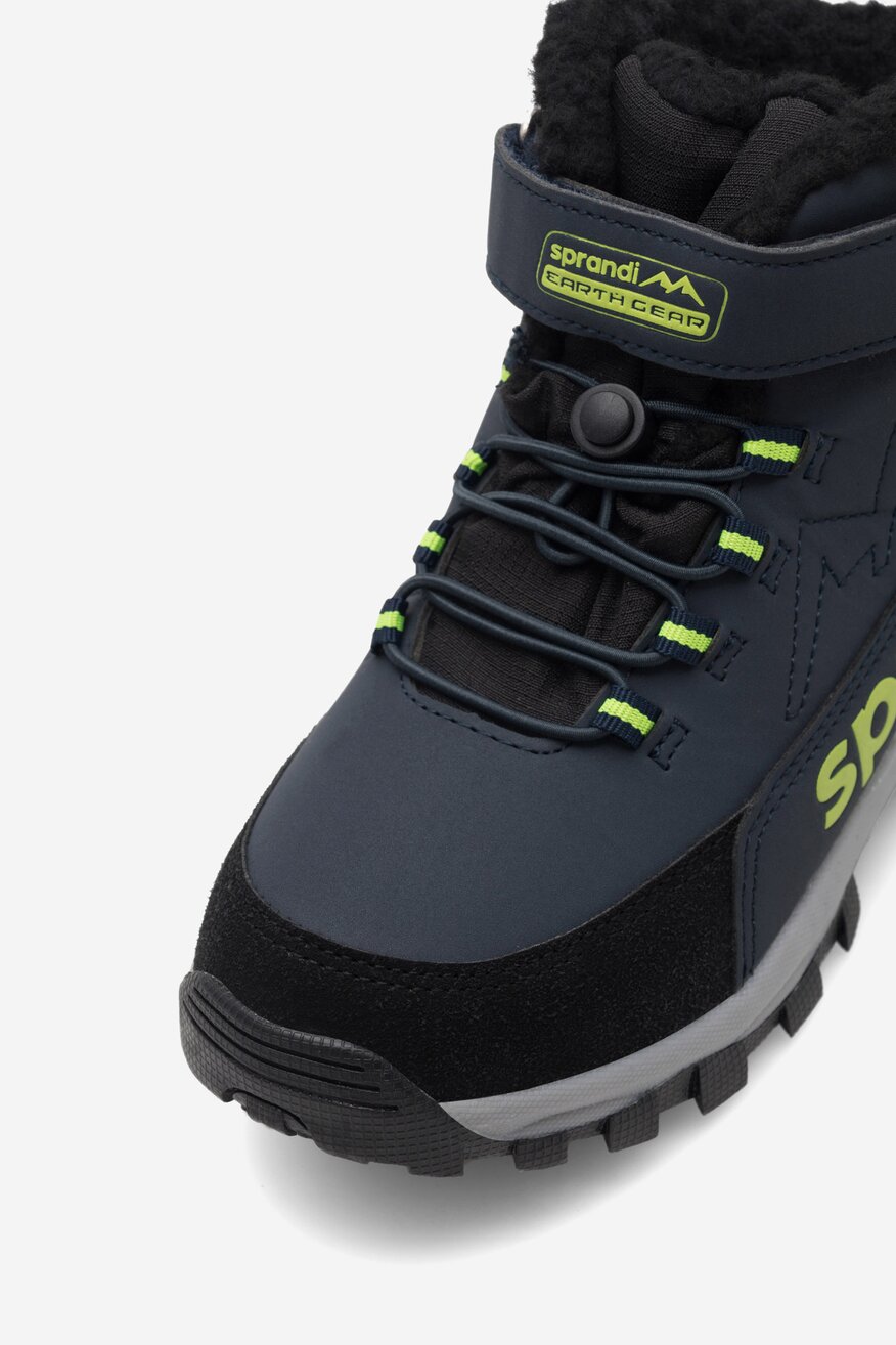 Trzewiki SPRANDI EARTH GEAR WINTER WAVE SCP86-25067 Granatowy
