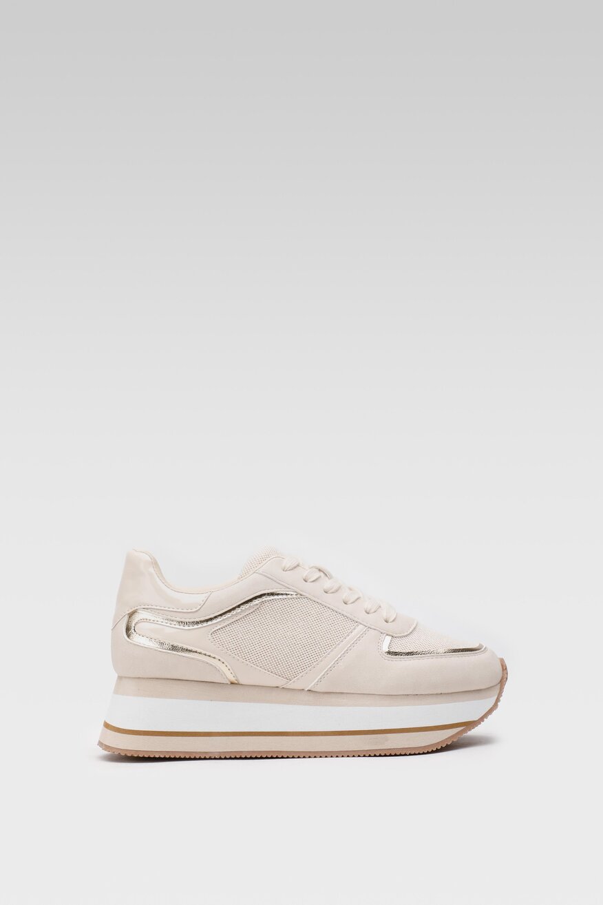 Półbuty Clara Barson HALLIE WS22266-01 Beżowy