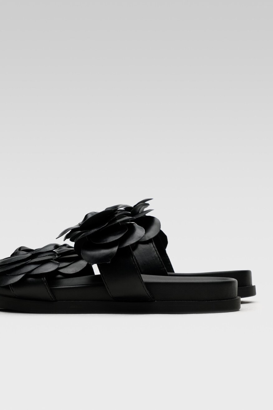 Klapki Jenny Fairy HSQ1007-01 Czarny