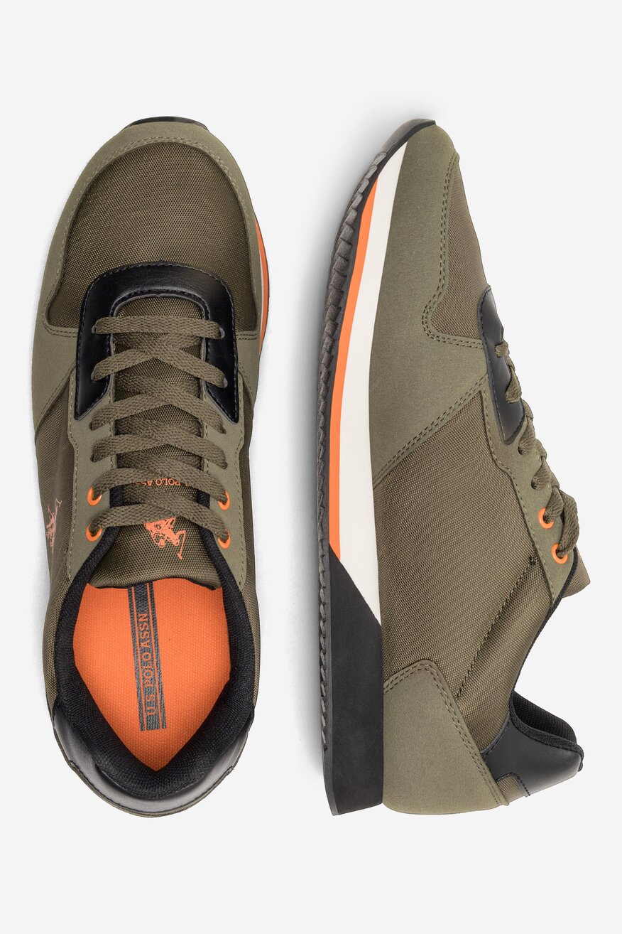 Sneakers U.S. POLO ASSN. NOBIL011M/CNH1 Zielony ciemny