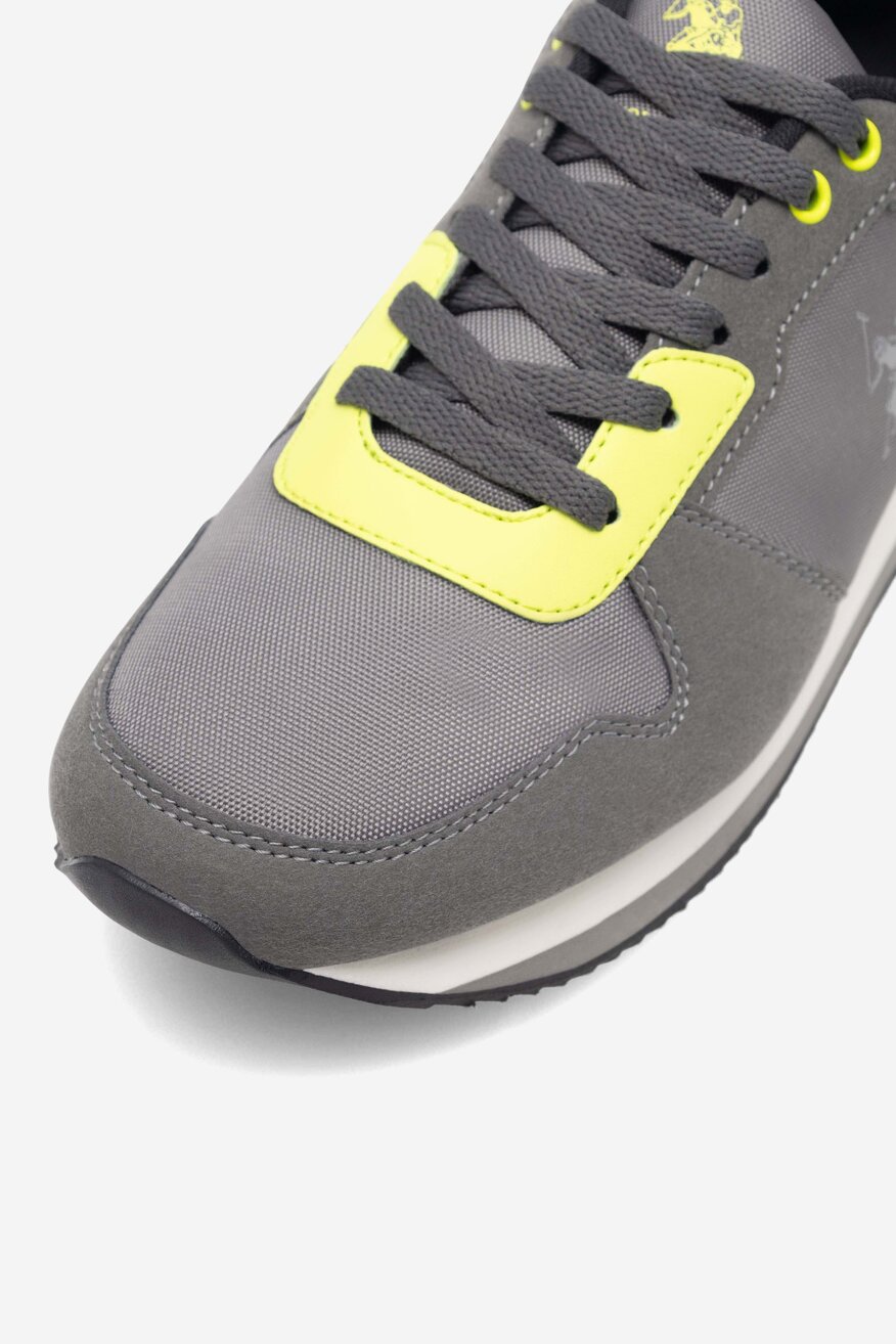 Sneakers U.S. POLO ASSN. NOBIL011M/CNH1 Szary ciemny