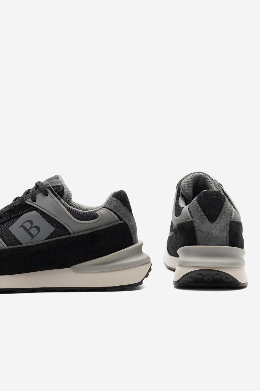 Półbuty Badura GRAFTON-23 MB Czarny