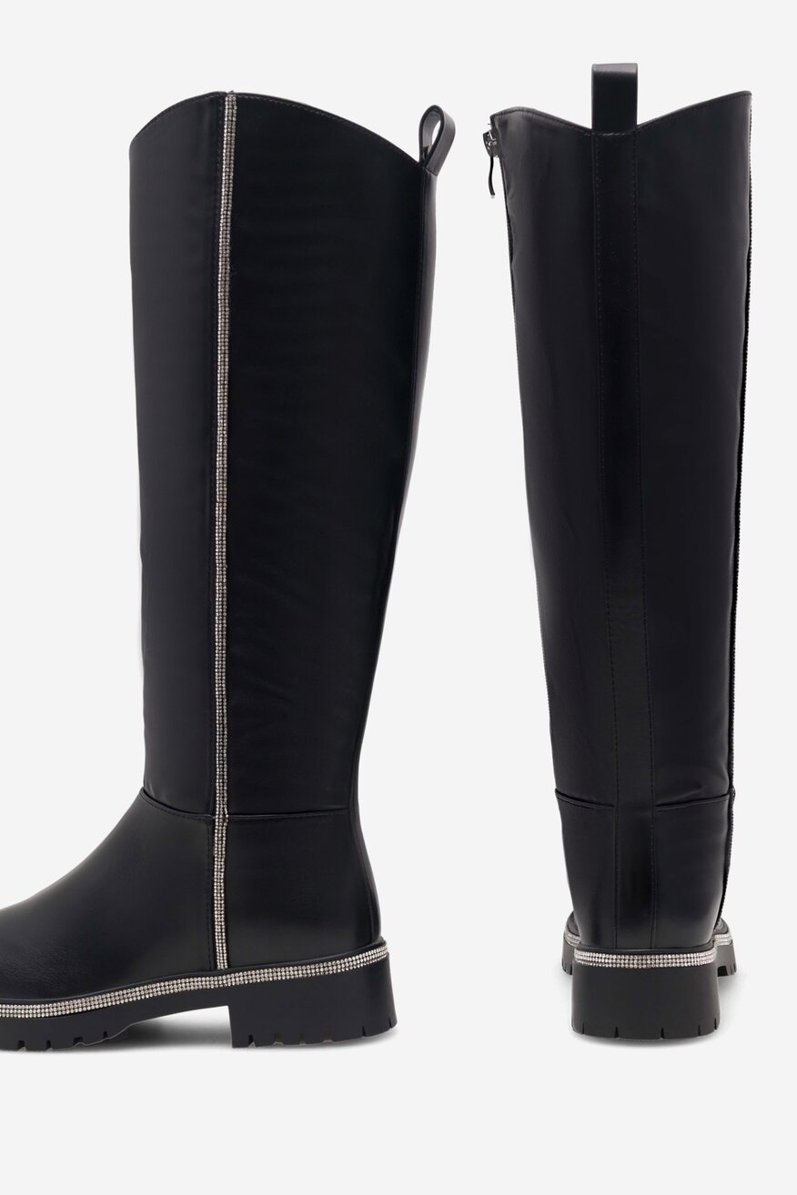 Kozaki Jenny Fairy ANABELLE HY2482 Czarny