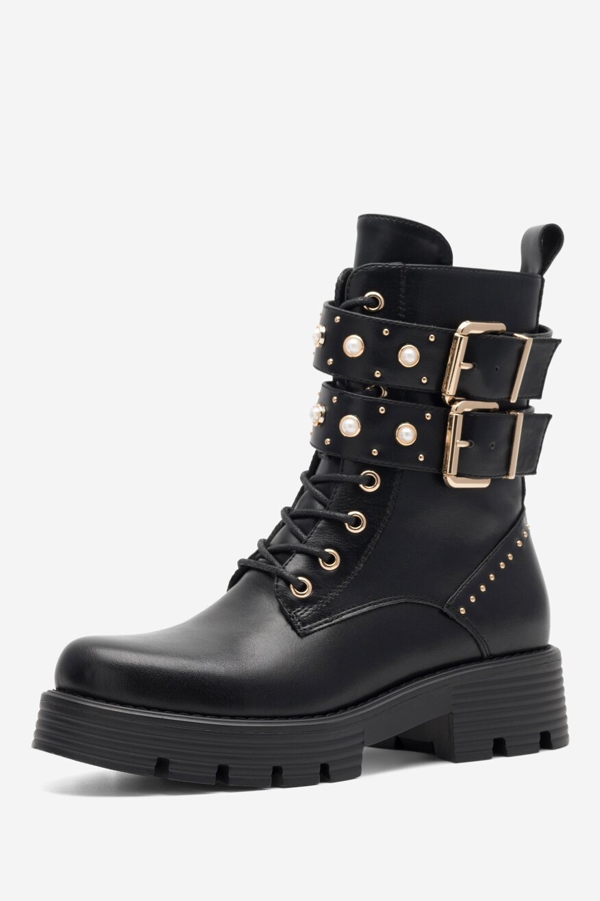 Trzewiki DeeZee BAHAR WS6119-14 Czarny