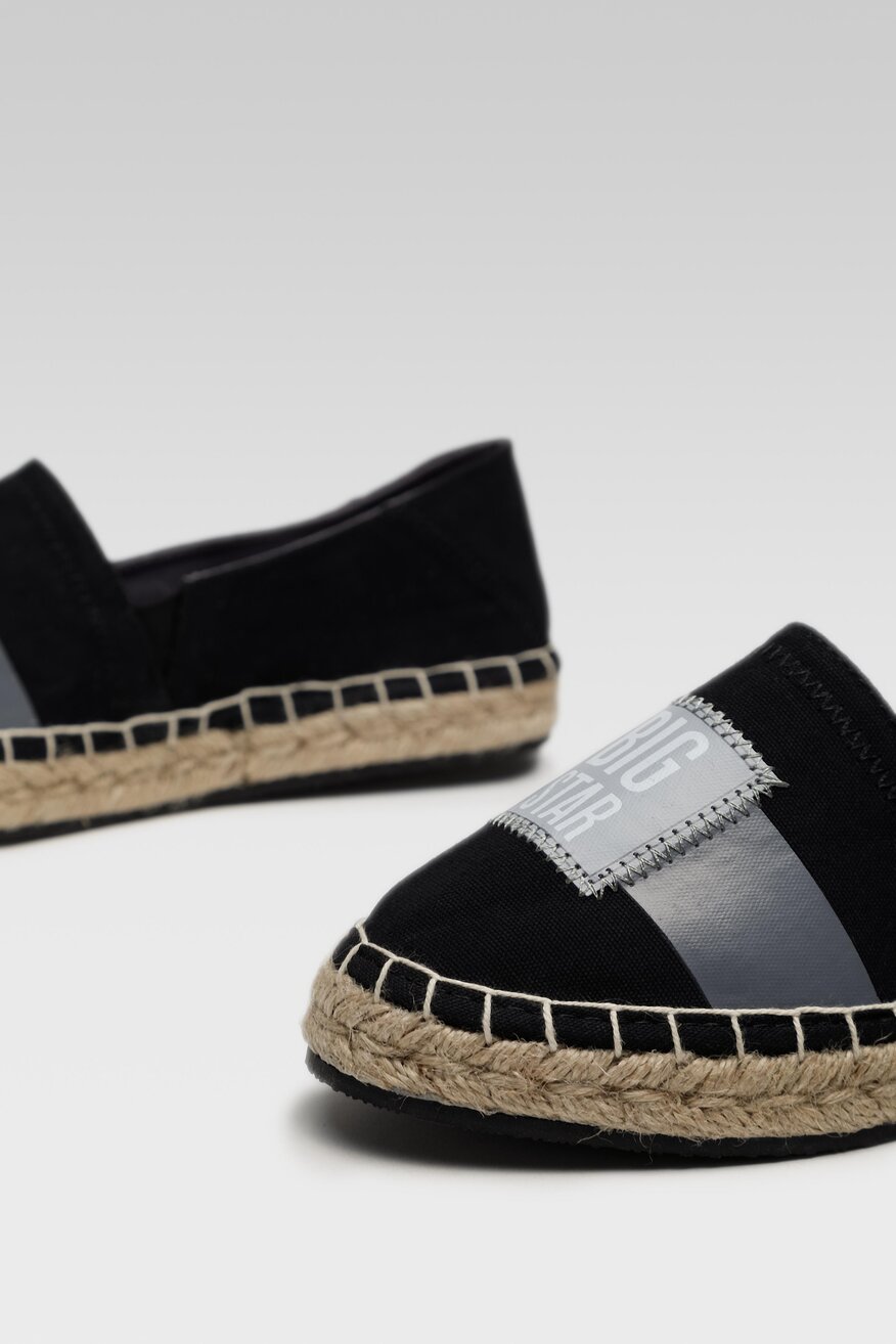 Espadryle Big Star JJ274963C Czarny
