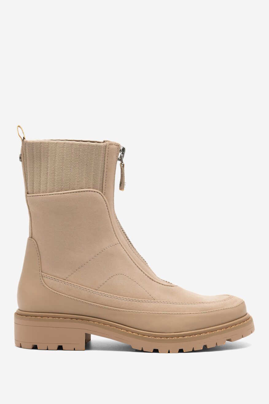 Botki SAM EDELMAN H8018L2250 Kremowy