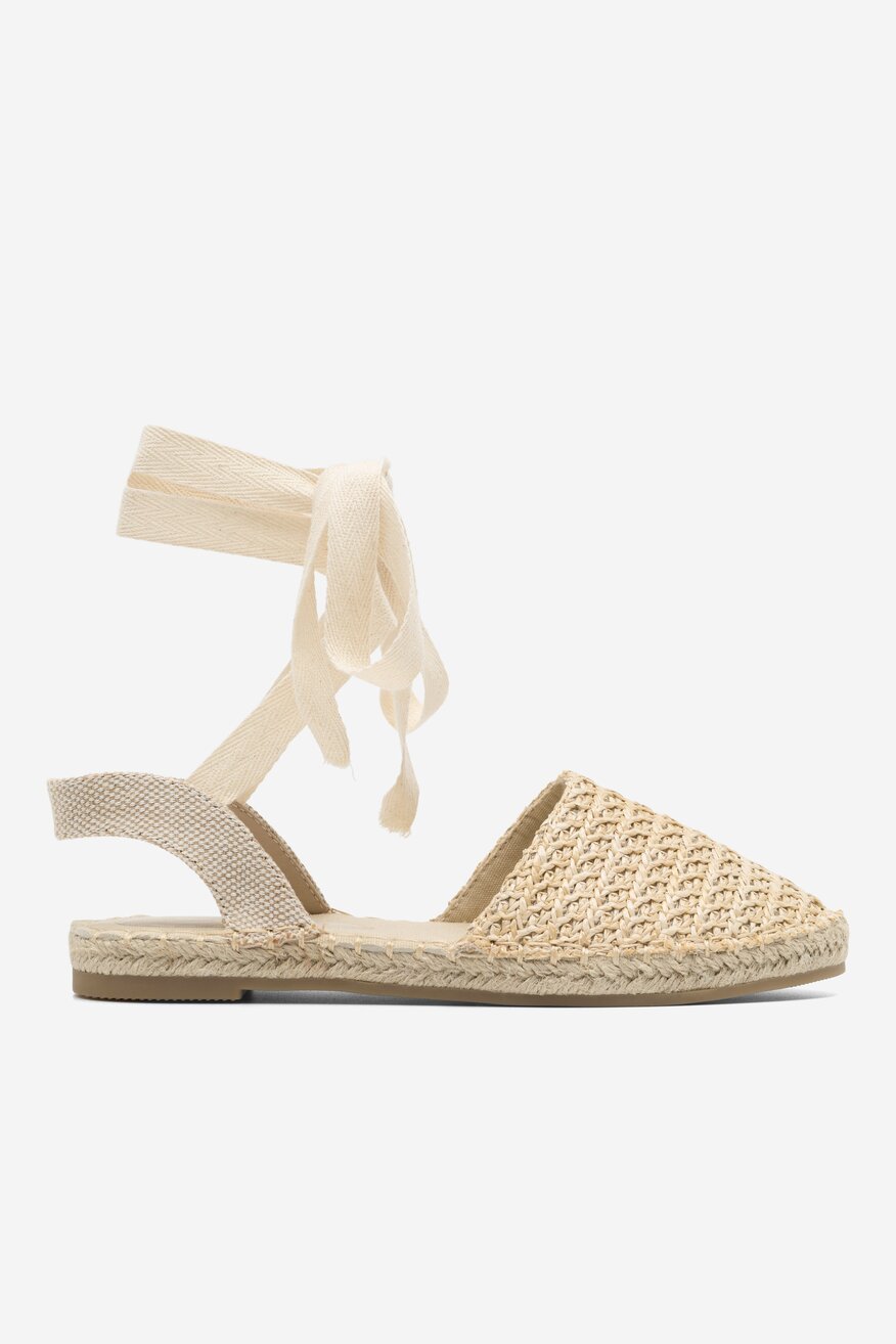 Espadryle DeeZee NOBODY KNOW WS200701-01 Beżowy