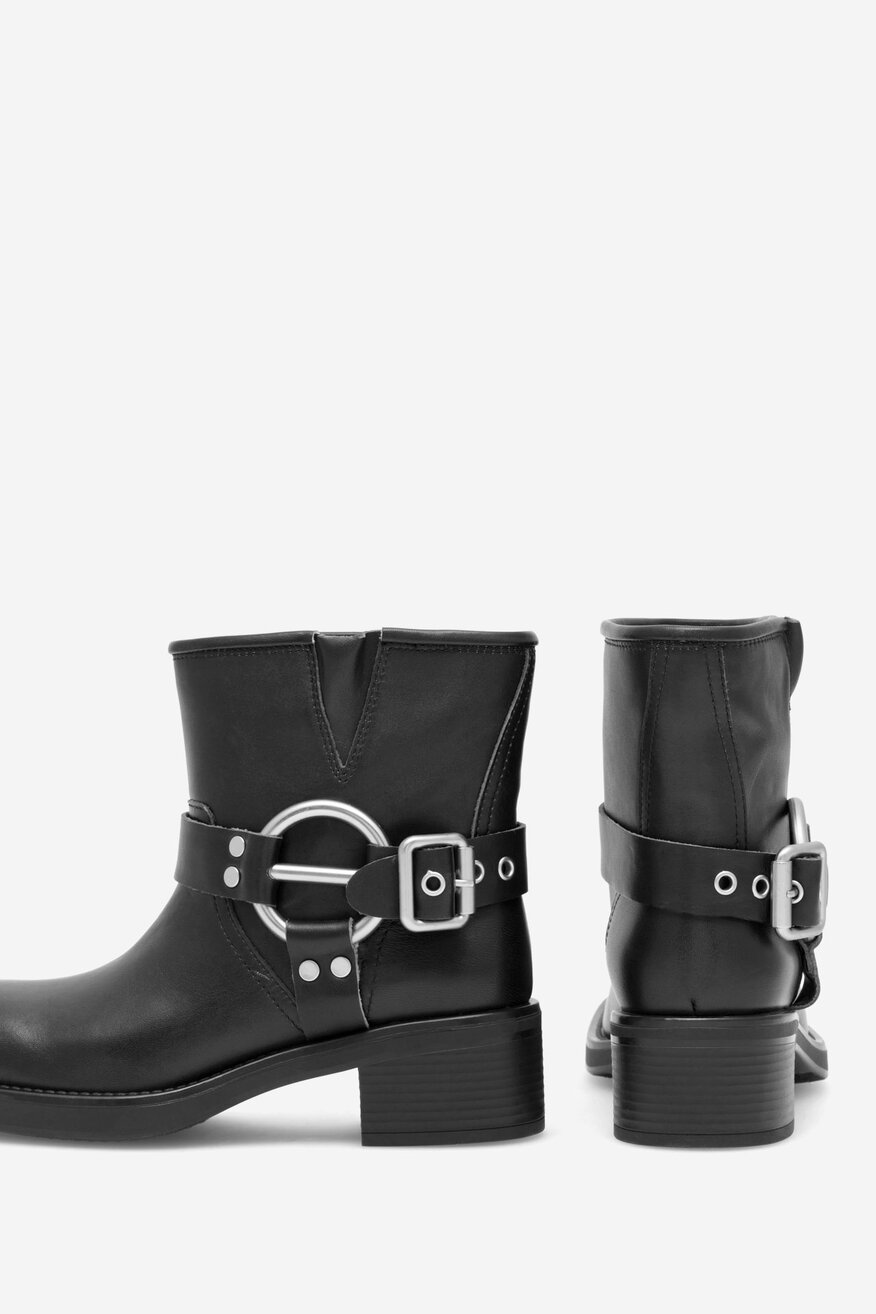 Botki Badura MANGUALDE-01 Czarny