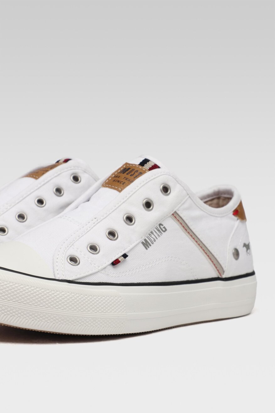 Trampki Mustang 1272-401 Biały