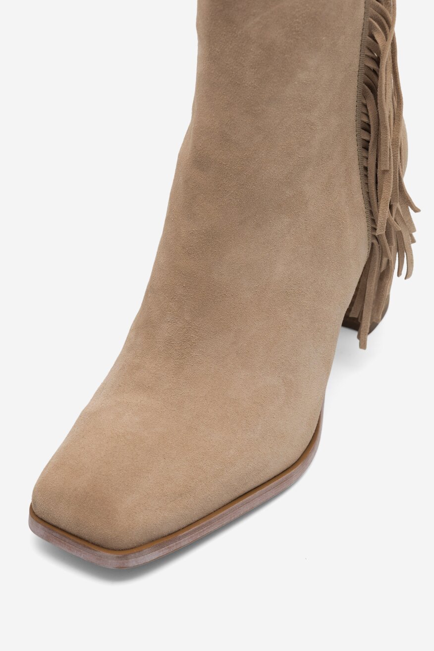 Botki SAM EDELMAN H8030L1250 Kremowy