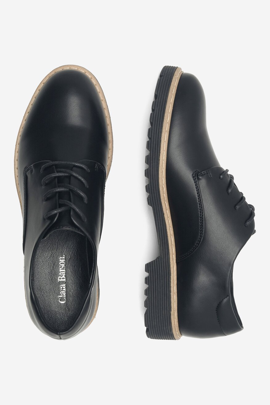 Półbuty Clara Barson ANGELE WS2612-06 Czarny