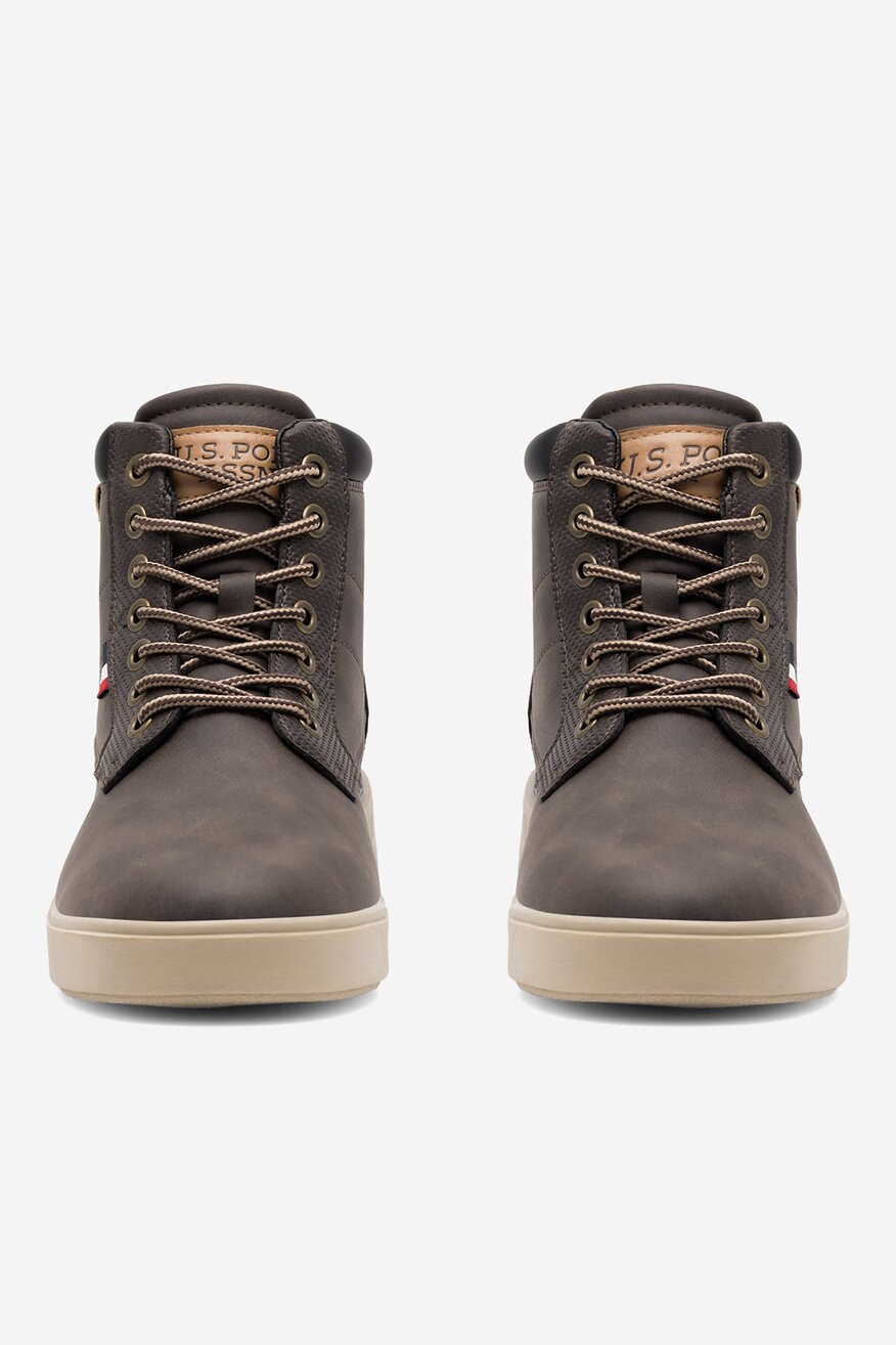 Sneakers U.S. POLO ASSN. HOOVER001M/CUY1 Brązowy ciemny