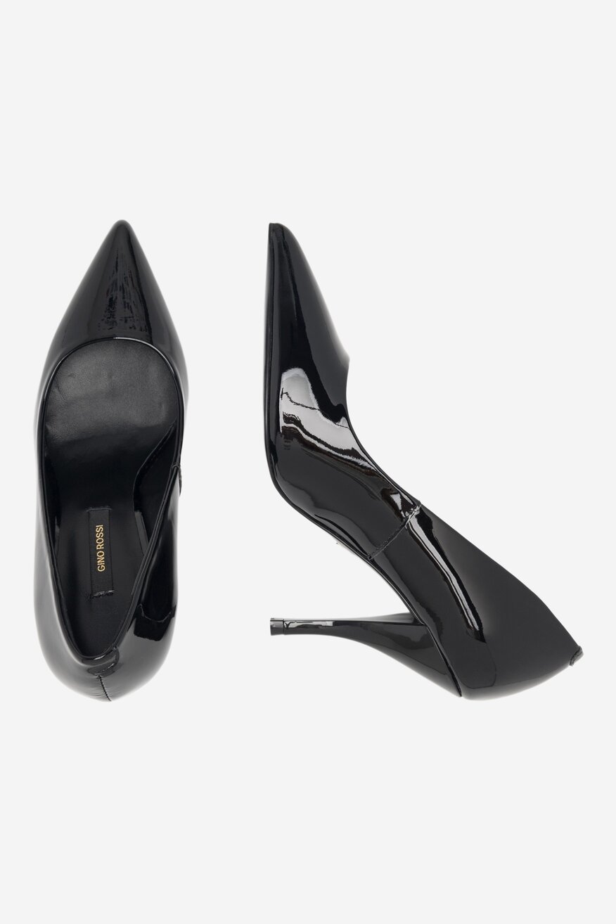 Czółenka Gino Rossi CATANIA-V-1130-08 Czarny