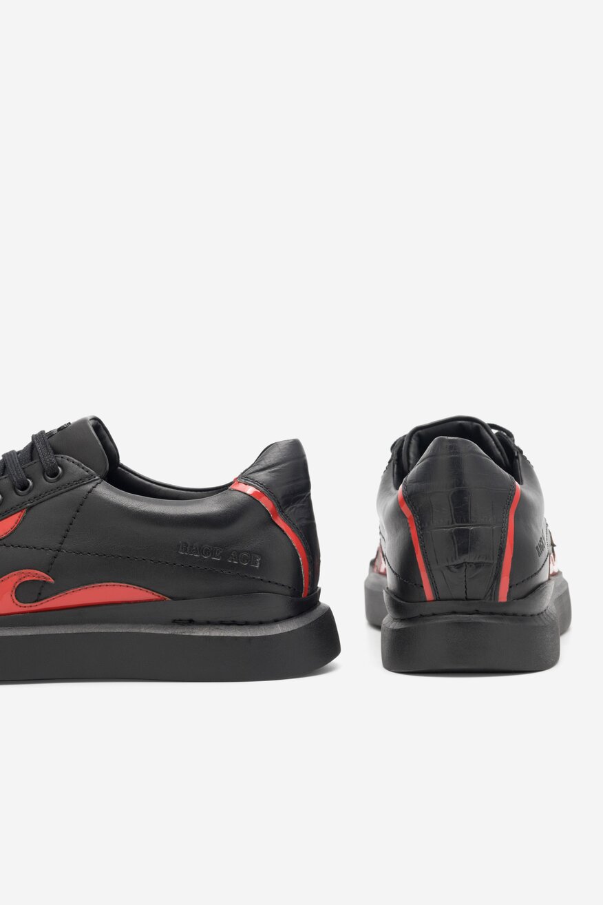 Półbuty RAGE AGE GAME-46 MI08 Czarny