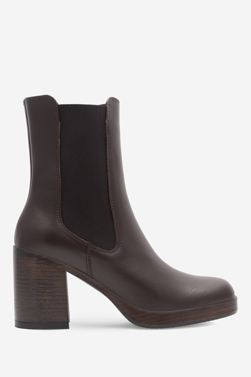 Botki Gino Rossi CELANO-22740NB Brązowy ciemny