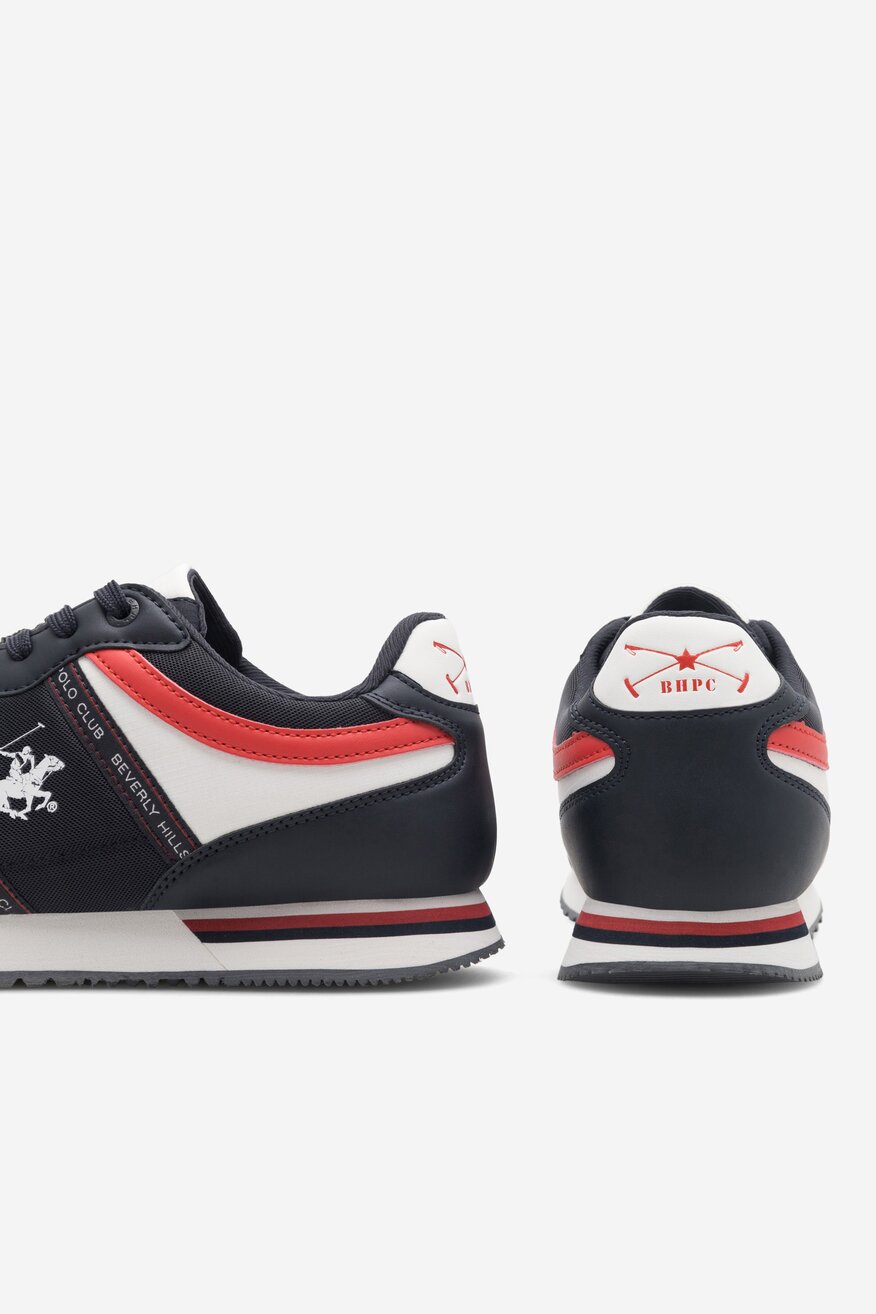 Sneakers Beverly Hills Polo Club BOWIE-01 Granatowy
