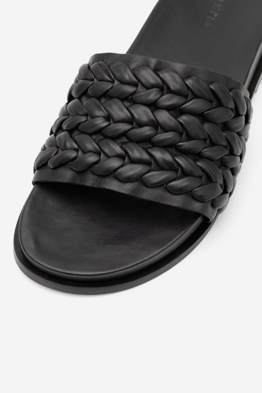 Klapki SIMPLE MIRELLA-35557 Czarny