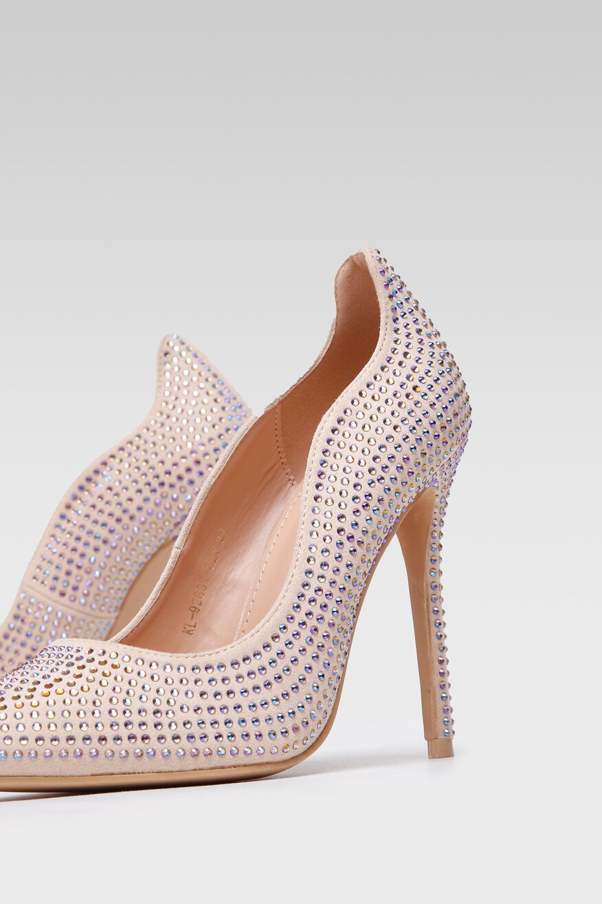 Czółenka DeeZee KL-92831-825 Beżowy