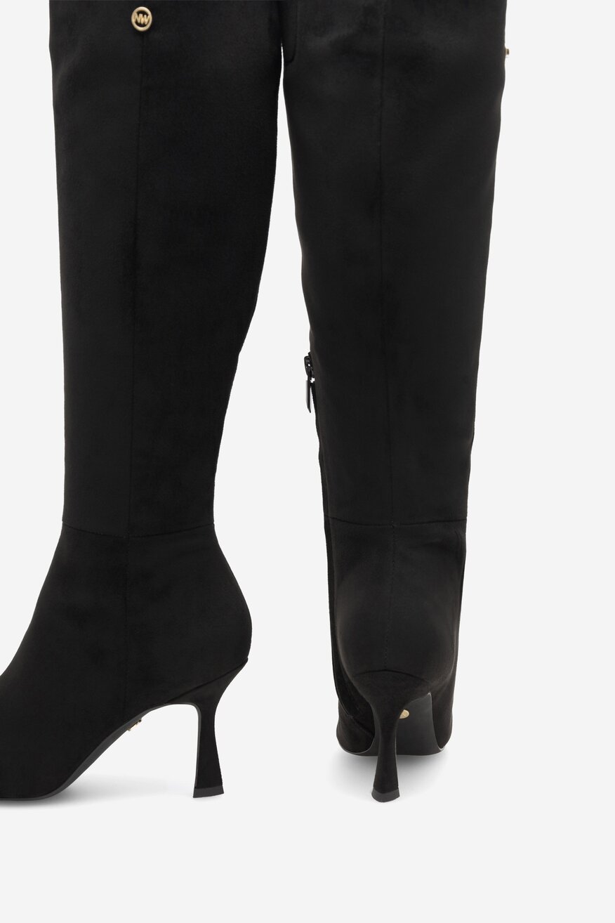 Kozaki NINE WEST MAIDA ZL23003-2CC Czarny