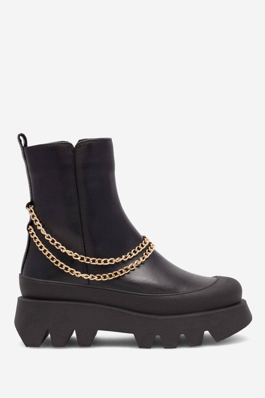 Botki EVA MINGE IDEM-001 Czarny