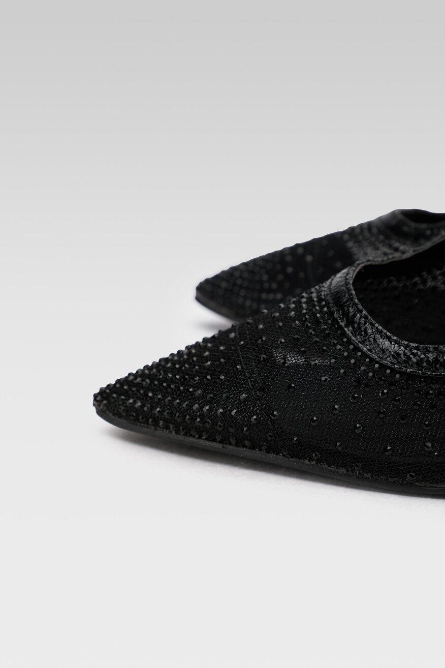 Czółenka DeeZee KL-92831-822 Czarny