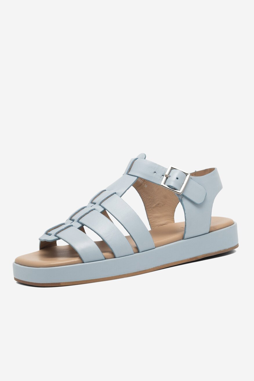 Sandały SIMPLE TARAZONA1-108151 Niebieski jasny