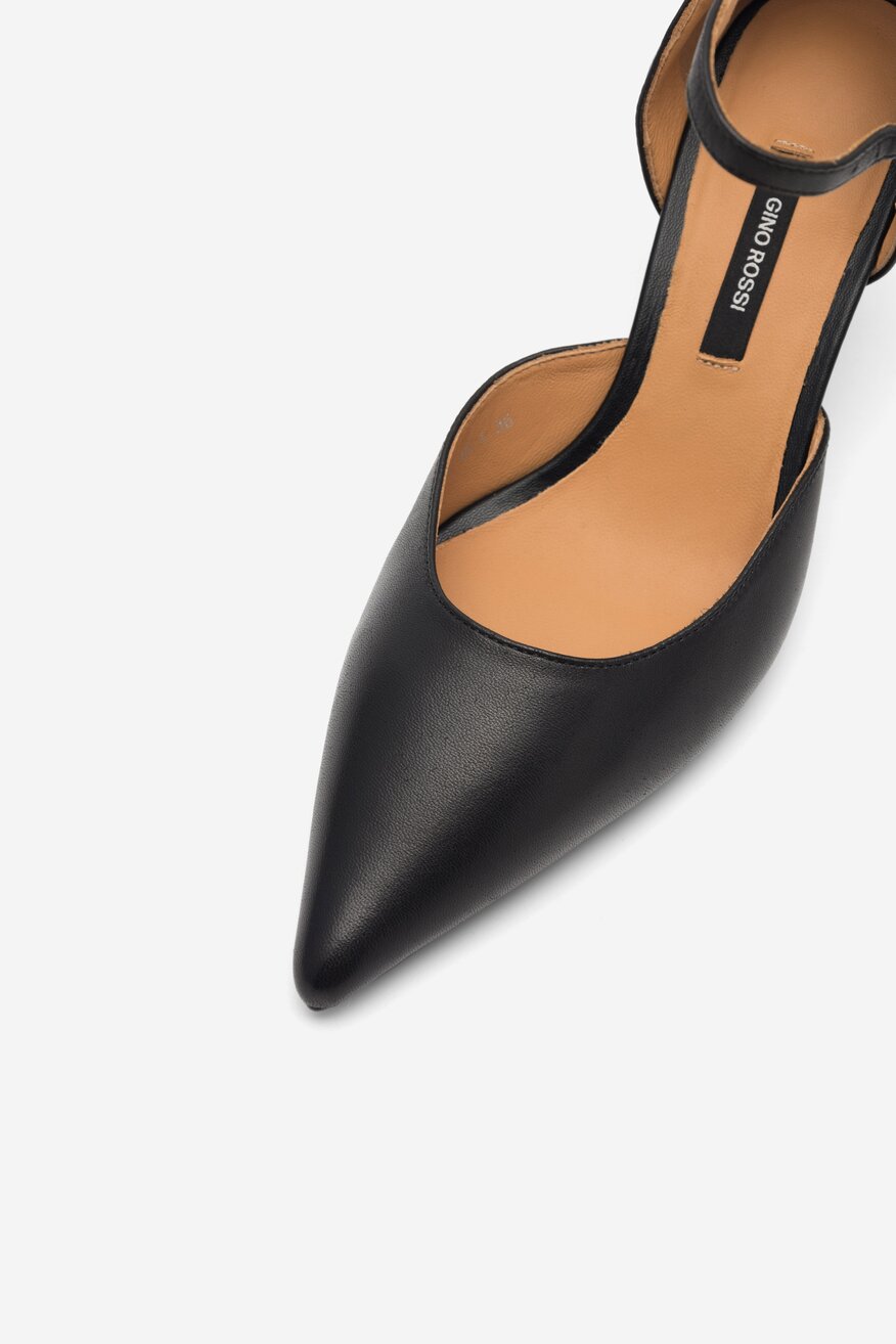 Czółenka Gino Rossi TROPEA-V866-48-1 Czarny