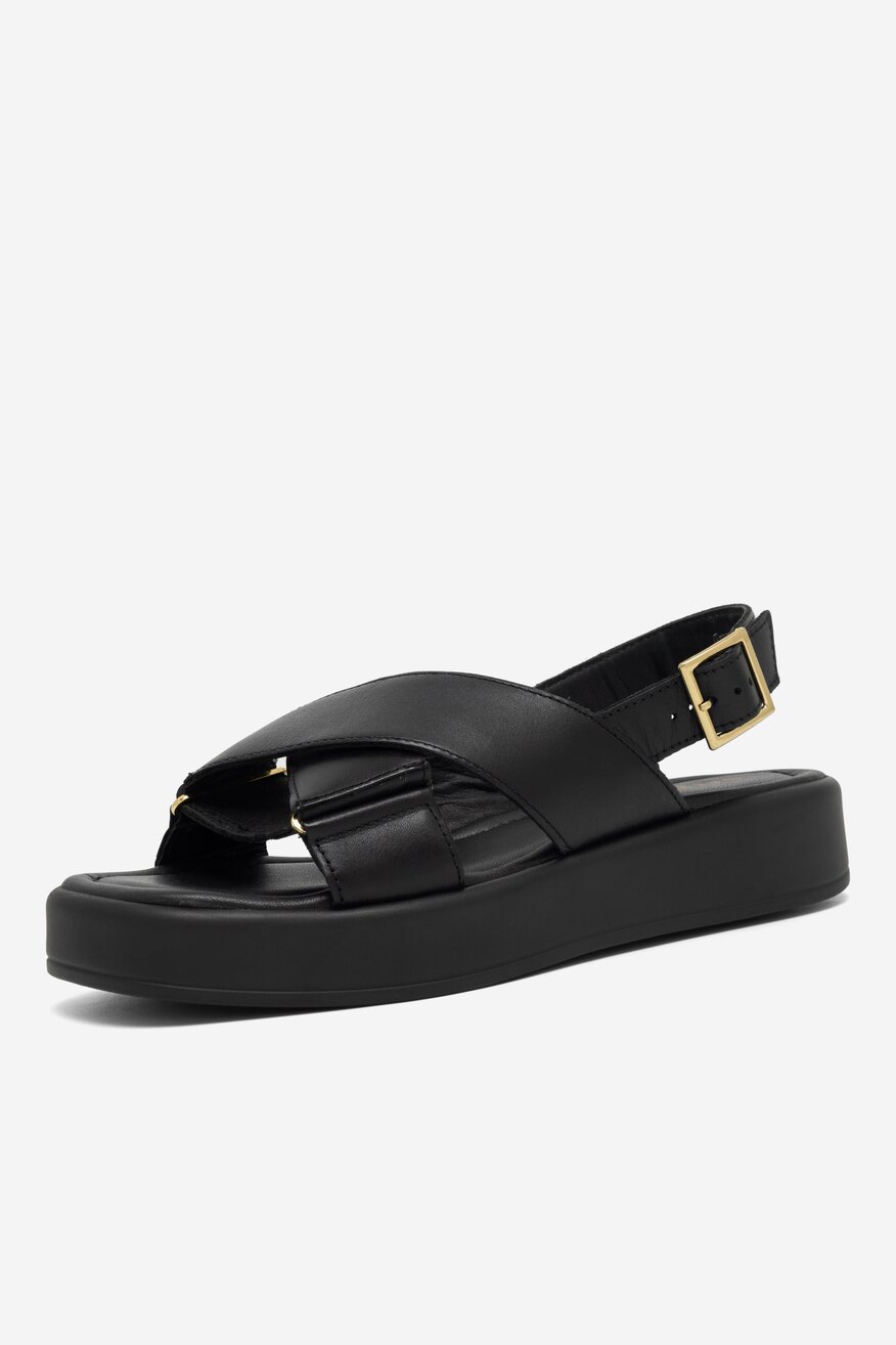 Sandały Sergio Bardi ARC-B1036-02SB Czarny