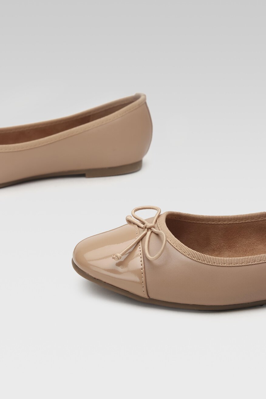 Baleriny Jenny Fairy LS5399-17A Beżowy