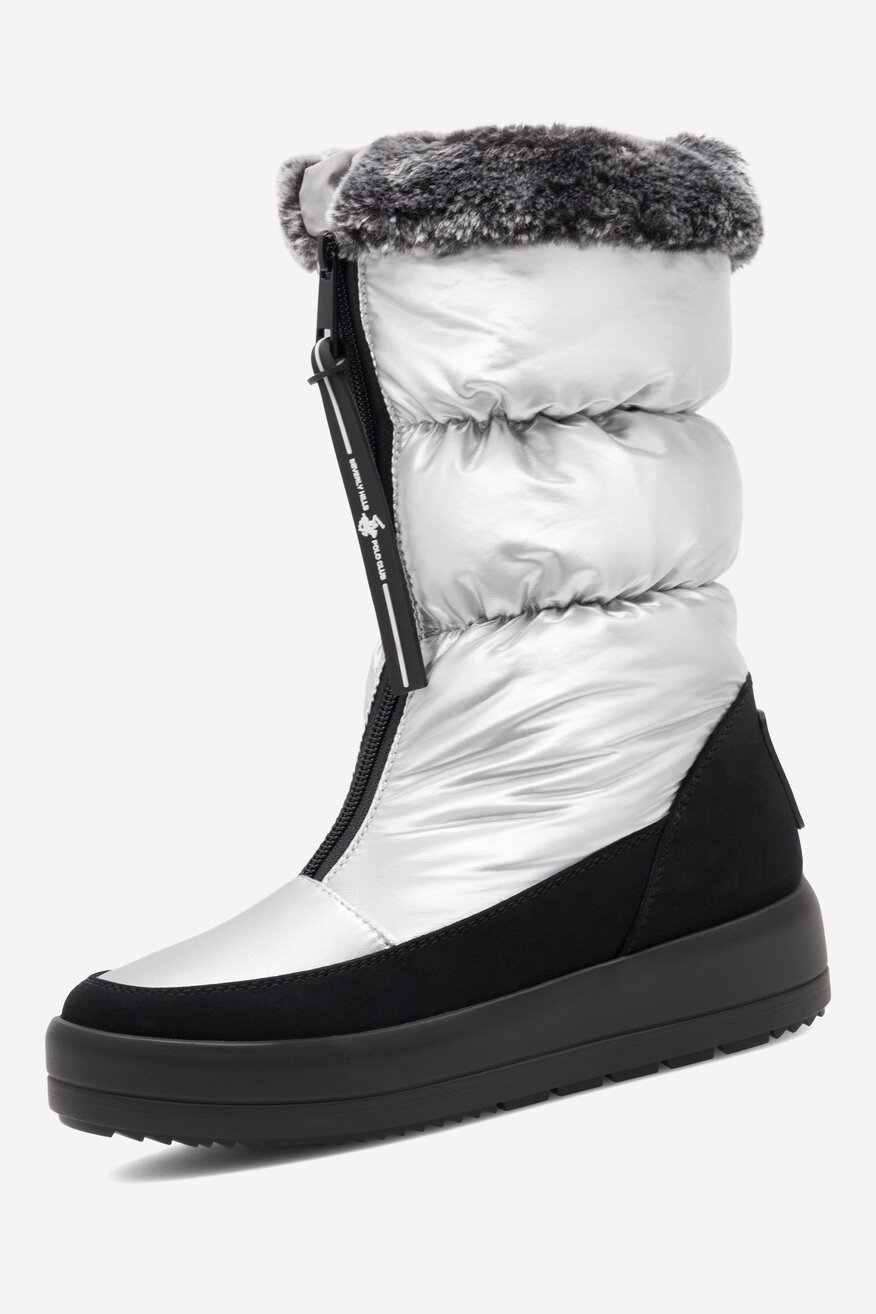 Botki Beverly Hills Polo Club WS19001-04 Srebrny