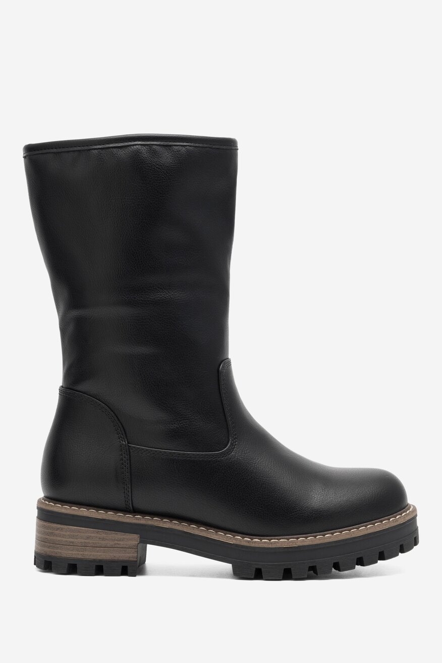 Botki Clara Barson NINA WS5120-02 Czarny