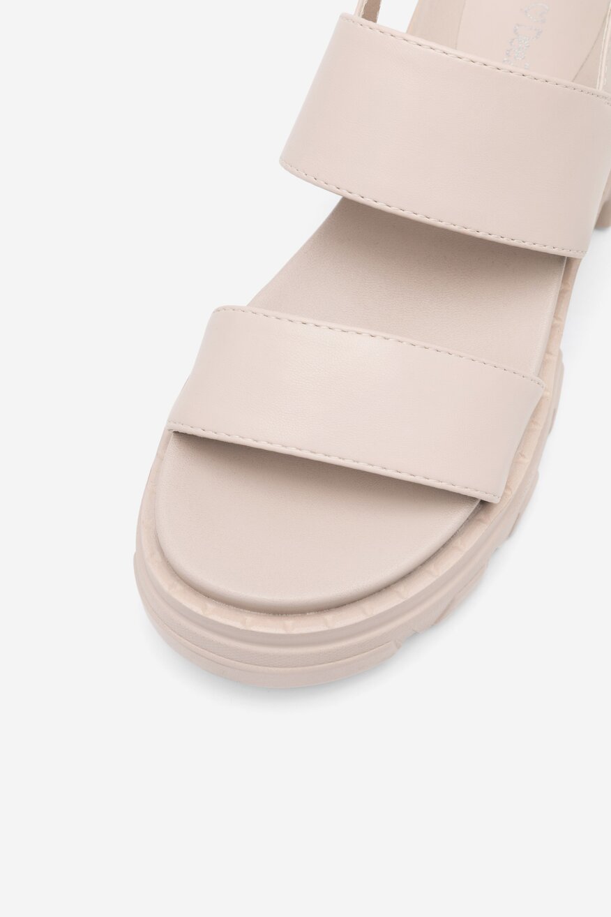 Sandały DeeZee FUTURE NOSTALGIA WS87666-3 Beżowy