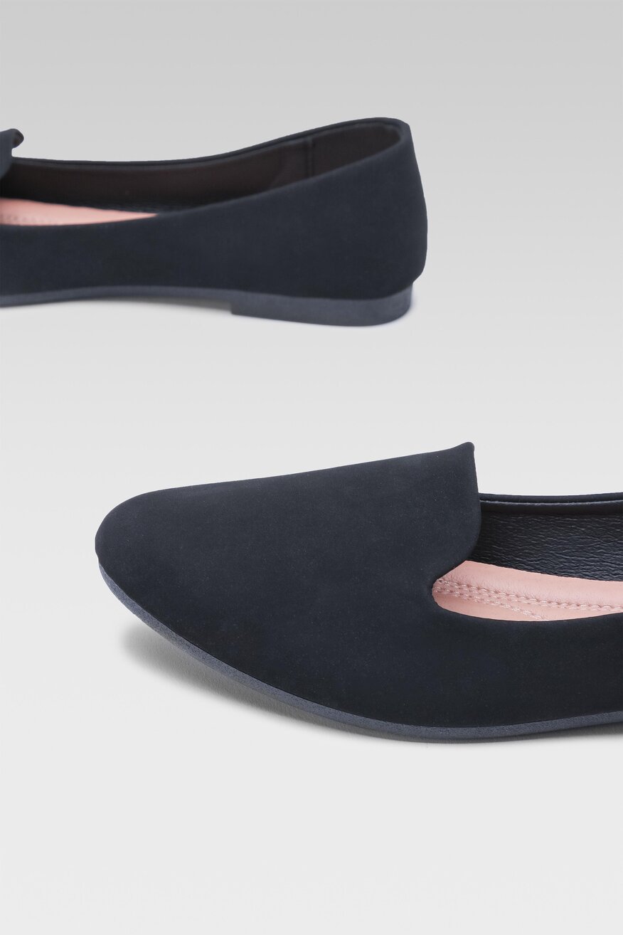 Baleriny Bassano WS598-01 Czarny