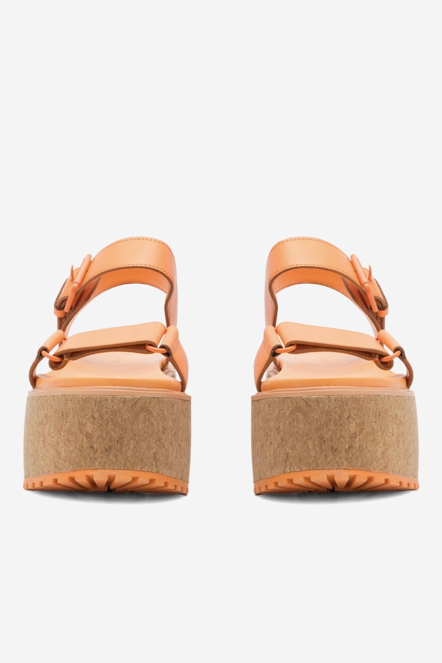 Sandały Lasocki WYL3440-1Z Pomarańczowy