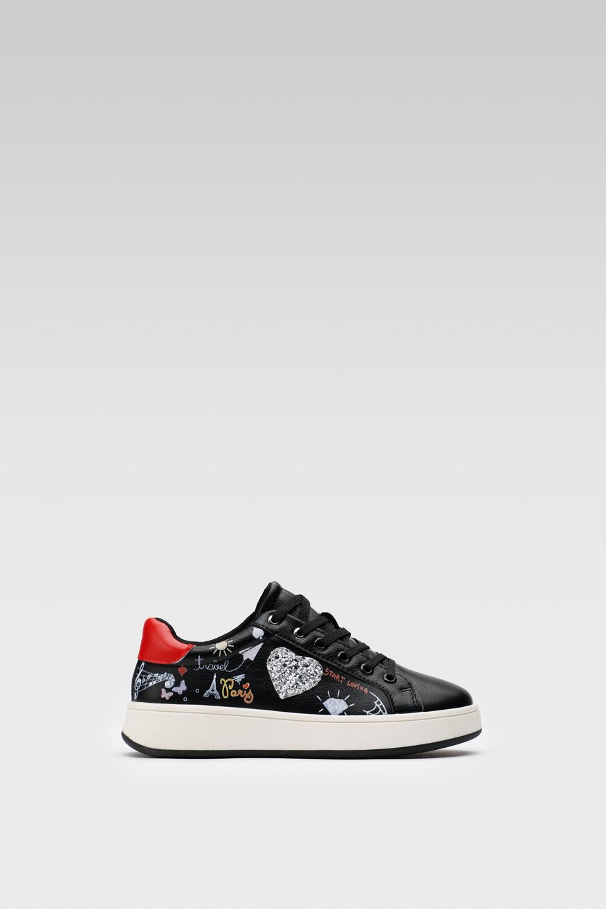 Półbuty Nelli Blu CS5861-01 Czarny