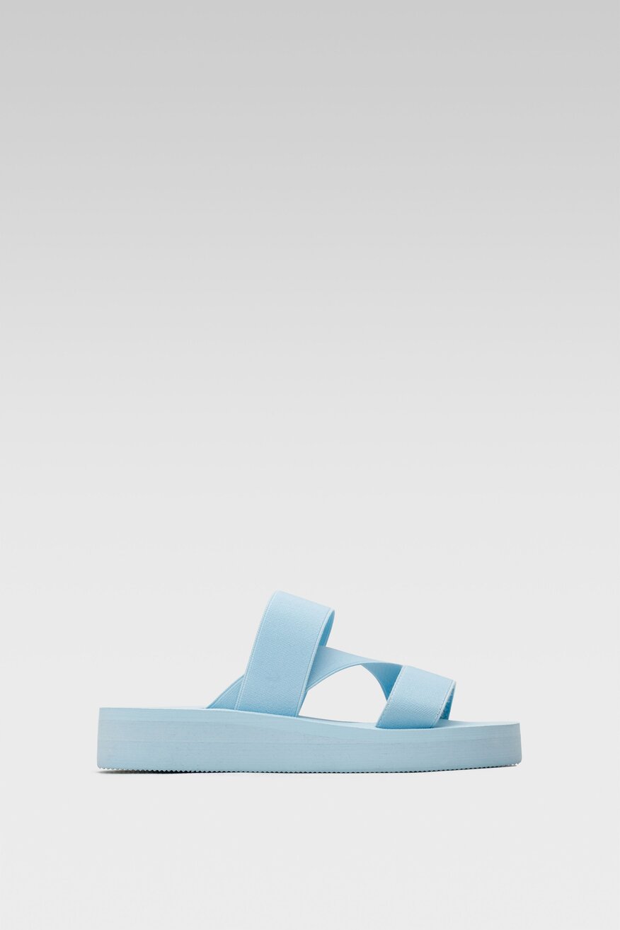 Klapki Bassano WSS20446-06 Niebieski