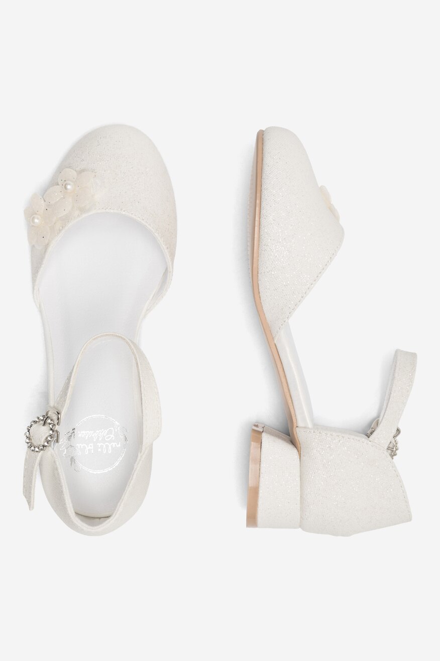 Baleriny Nelli Blu CM220411-3 Biały