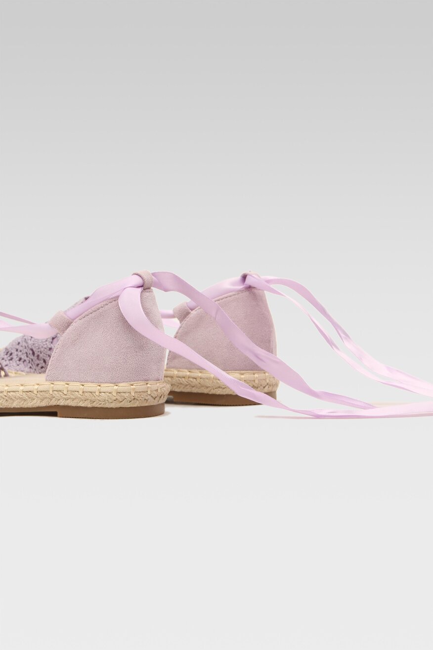 Espadryle Nelli Blu CSK1576-04 Fioletowy