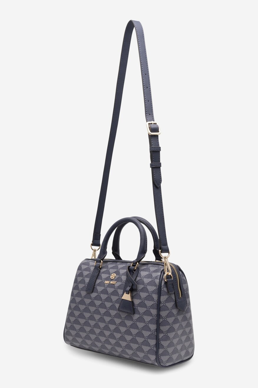 Torebka NINE WEST TRISTIAN NTL134705 Granatowy