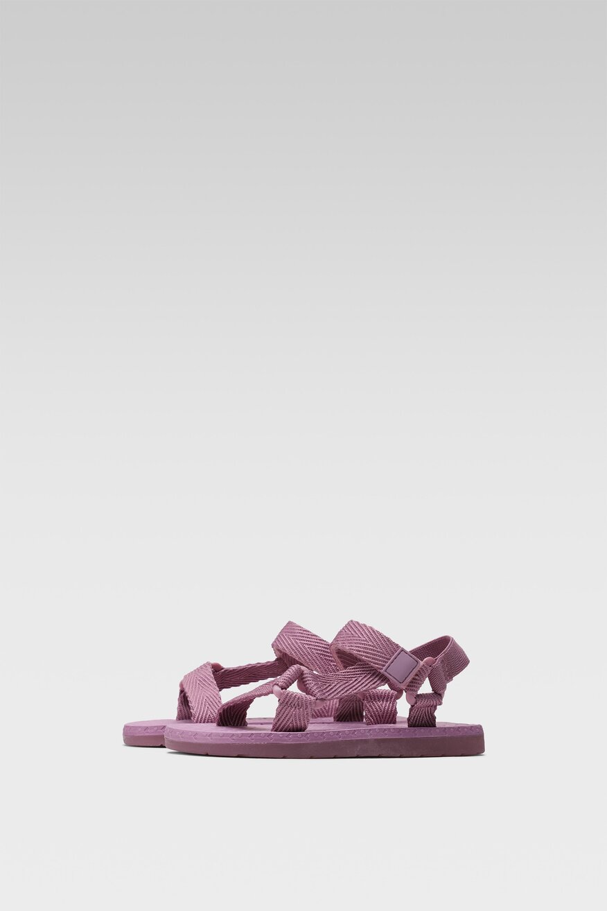 Sandały Nelli Blu P2018005T(III)DZ Różowy jasny