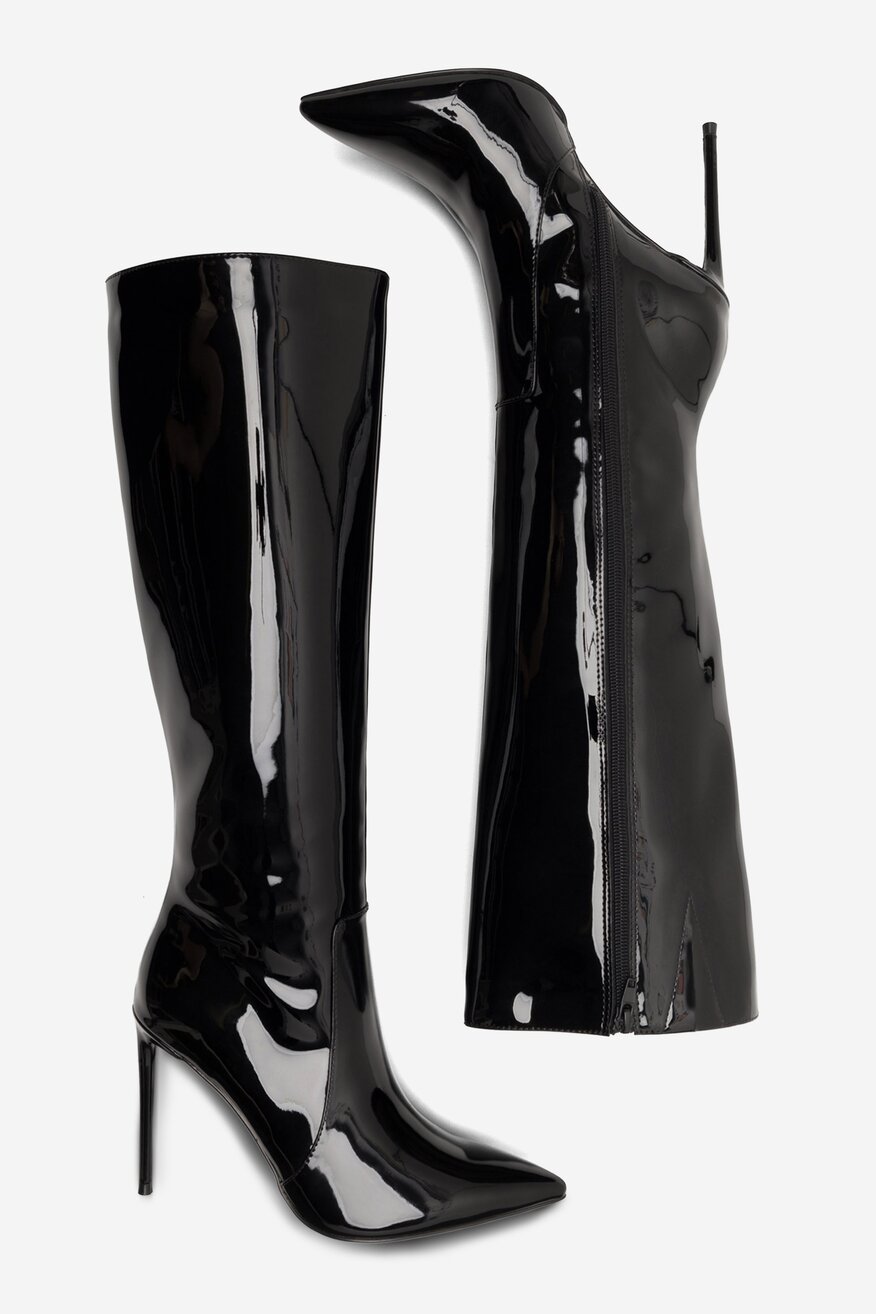 Kozaki NINE WEST LAMIAH ZL22045HCC Czarny