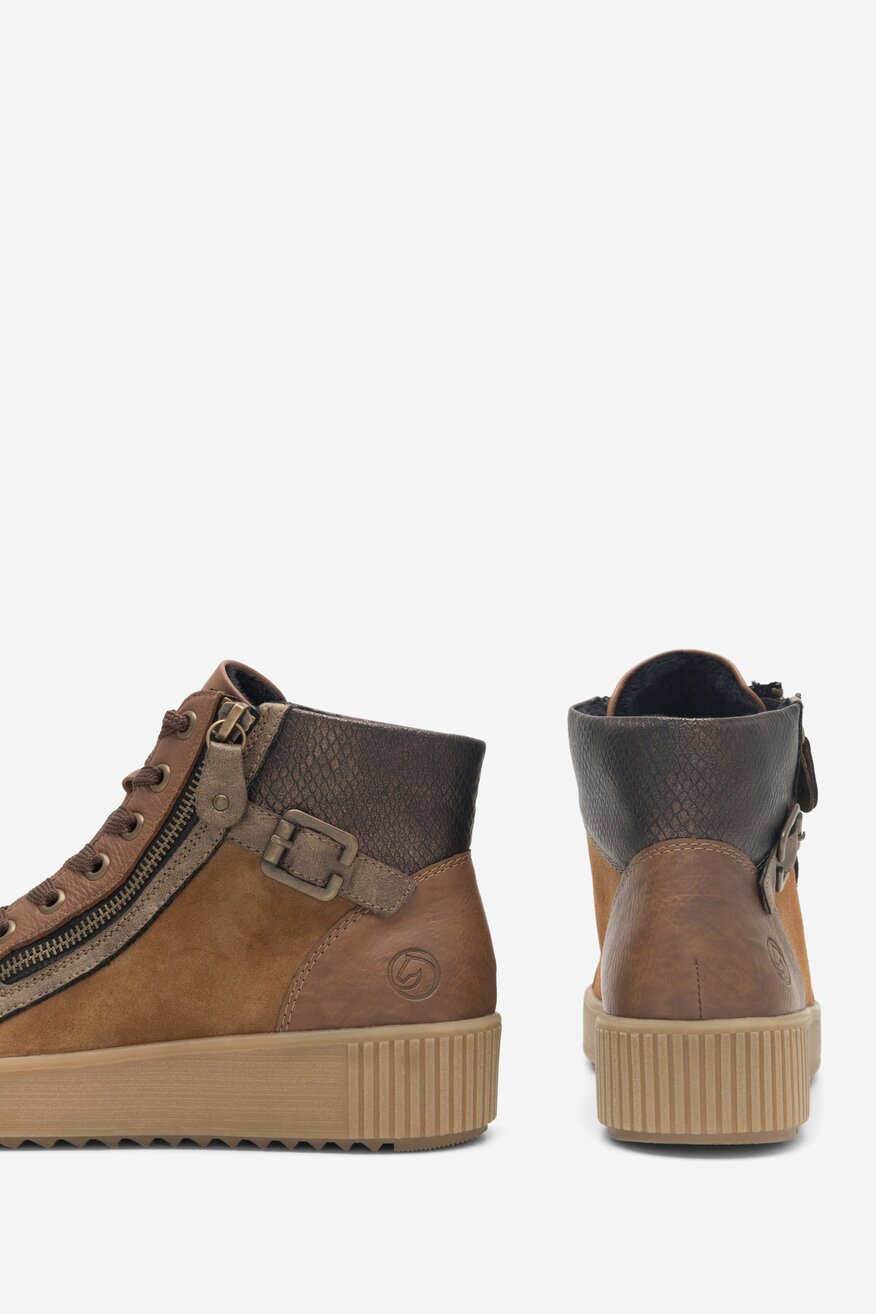 Trzewiki Remonte R7997-24 Brązowy