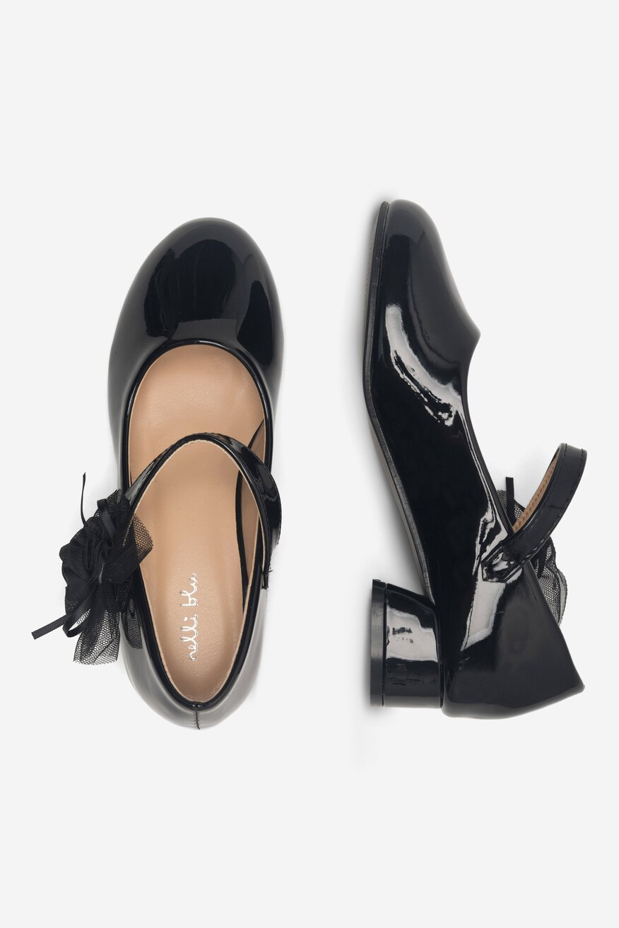 Baleriny Nelli Blu CM220624-2 Czarny