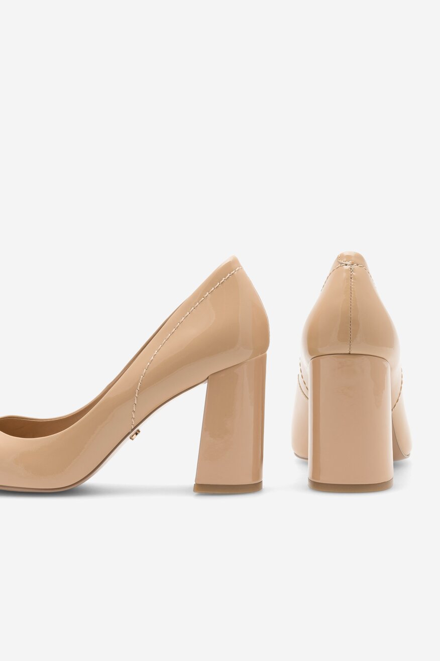 Czółenka Gino Rossi LUIZIANA-V650-391 Beżowy