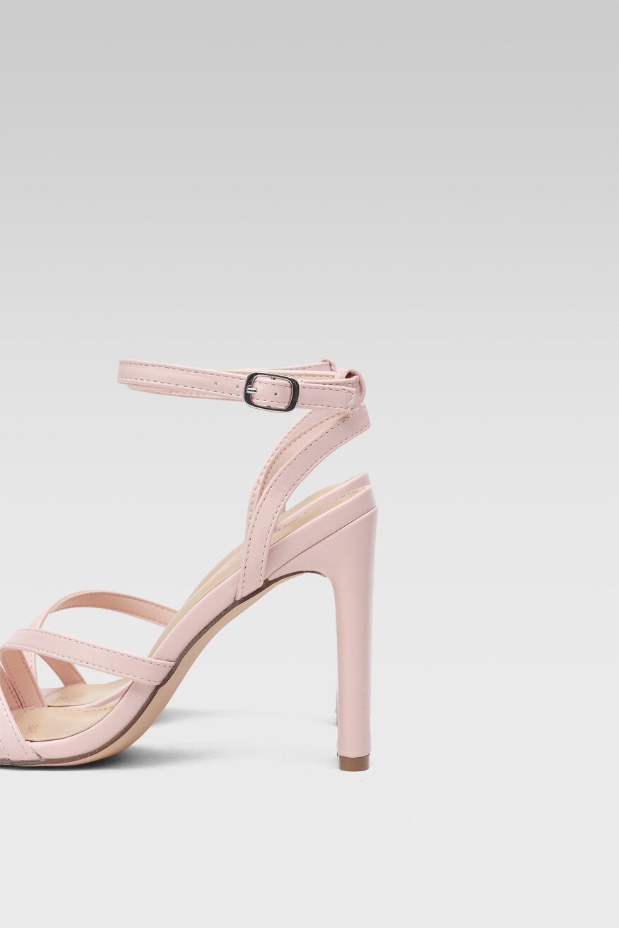 Sandały DeeZee HEART ATTACK AB-13125 Różowy jasny